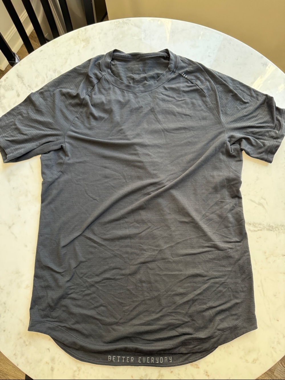 Lululemon Men's Black License To Train Tee shirt Medium